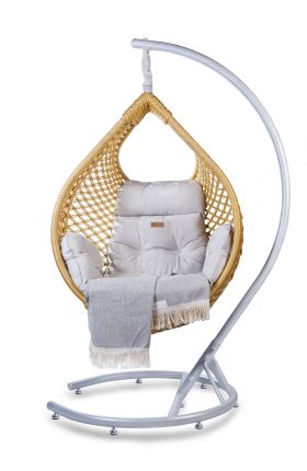  NIMAXES XXL Premium Hängesessel Munich Set Gold 