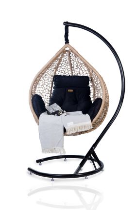 NIMAXES XXL Premium Hängesessel  Diamond set Beige