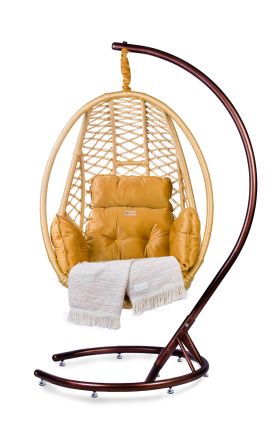 NIMAXES XXL Premium Hängesessel Comfort Set Gold