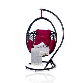  NIMAXES XXL Premium Hängesessel Matrix Set schwarz